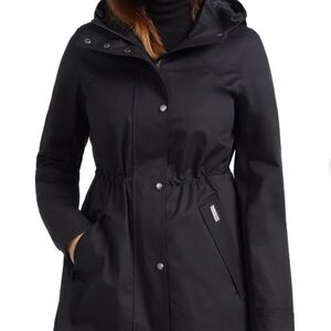 Hunter Women's Black Utility Jacket, large